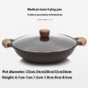 Medical Stone Non-stick Pan Mandarin Duck Hot Pot Thickened Glass Cover Medical Stone Non-stick Pan Mandarin Duck Hot Pot Thickened Glass Cover