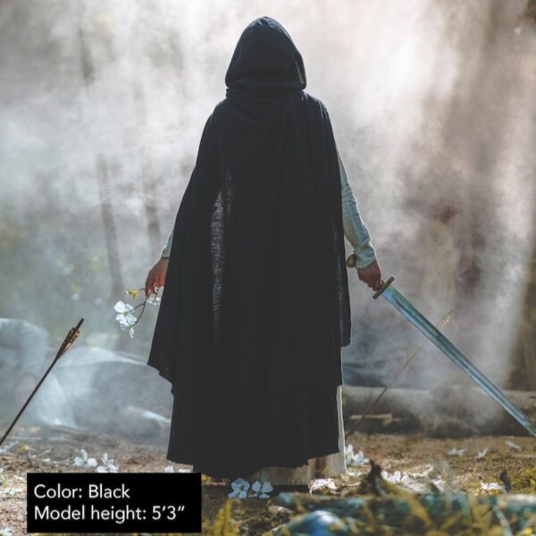 Medieval Shawl Cape Hooded Cape Halloween Medieval Shawl Cape Hooded Cape Halloween