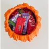 Melting Halloween Pumpkin Candy Bowl with Lid Reusable Dish Spooky Food