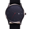 Men Watch Fashion Business Large Dial for Men's Matte Belt Simple