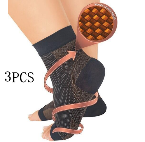 Men Women Anti Fatigue Compression Foot Sleeve Ankle Socks
