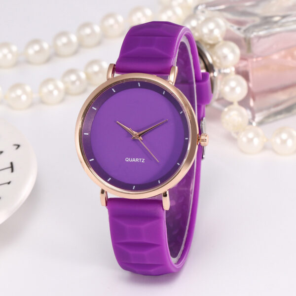 Men's and Women's Jelly Casual Silicone Watches