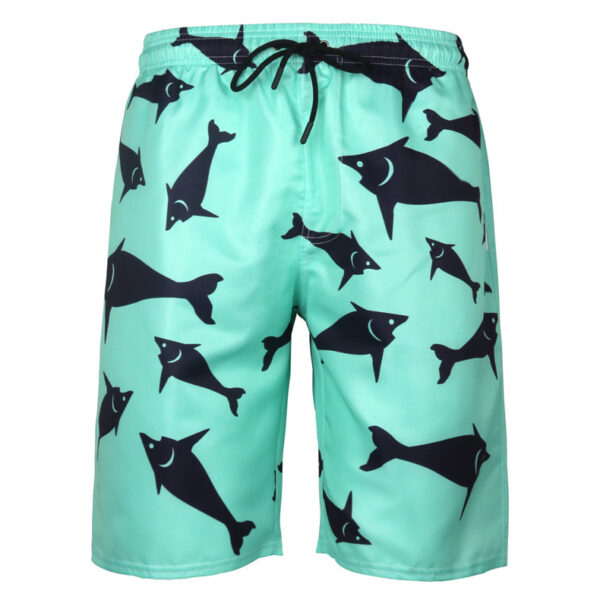 Men's Beach Pants Casual Shorts Octopus Plus Size Sweatpants