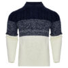 Men's Casual Color Block Long Sleeve Cable Knit Pullover Sweater Men's Casual Color Block Long Sleeve Cable Knit Pullover Sweater