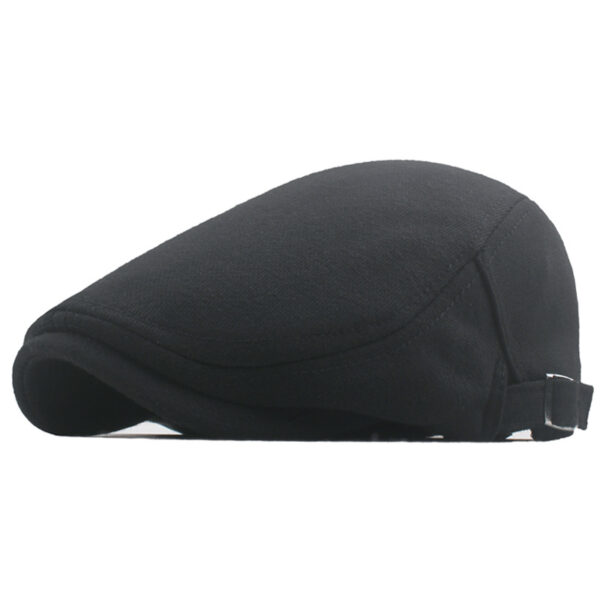 Men's Classic Flat Top Adjustable Newsboy Cap British Style Retro Beret Men's Classic Flat Top Adjustable Newsboy Cap British Style Retro Beret