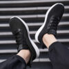 Men's Lace-up Running Shoes Mesh Lightweight Breathable Comfortable Men's Lace-up Running Shoes Mesh Lightweight Breathable Comfortable