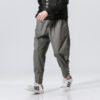 Men's Mouth Buckle Casual Pants