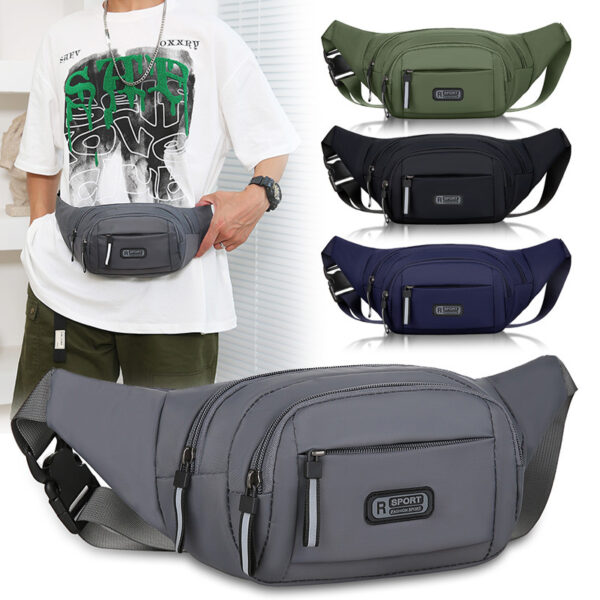 Men's Multifunctional Waist Bag Wear-resistant Waterproof Crossbody Bags Men's Multifunctional Waist Bag Wear-resistant Waterproof Crossbody Bags