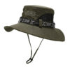 Men's Outdoor Summer Sunshade Cover Face Fisherman Straw Hat Fishing Sun