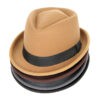 Men's Panama Jazz Hat in Autumn and Winter