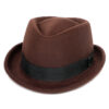 Men's Panama Jazz Hat in Autumn and Winter