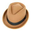 Men's Panama Jazz Hat in Autumn and Winter