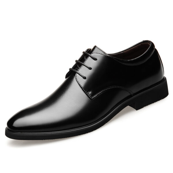 Men's Quality Cowhide Leather Shoes British Business Extra Size 38-47