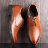 Men's Quality Cowhide Leather Shoes British Business Extra Size 38-47
