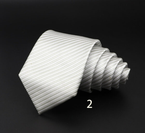 Men's Striped British Gentleman Polyester Fiber Tie Men's Striped British Gentleman Polyester Fiber Tie