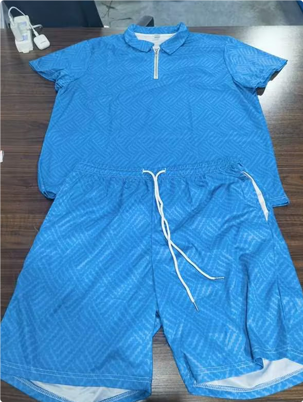 Men's Summer Short Sleeve Shorts Casual Suit Men's Summer Short Sleeve Shorts Casual Suit