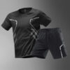 Men's T-shirts Sports Running T-shirt Color Block Men Quick-drying Men's T-shirts Sports Running T-shirt Color Block Men Quick-drying
