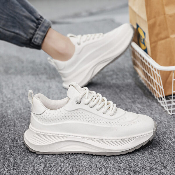 Men's Thick-soled Sports Shoes Casual Breathable Sneakers Lace-up Dad Men's Thick-soled Sports Shoes Casual Breathable Sneakers Lace-up Dad