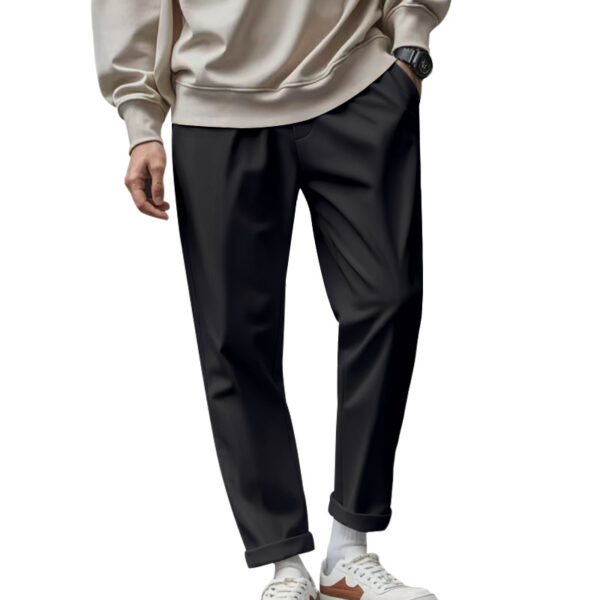 Men's Trousers with Pockets Casual Loose Comfortable Quick-drying
