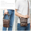 Men's Waist Bag Messenger Bbag Shoulder Leather Men Bags First Layer