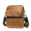 Men's Waist Bag Messenger Bbag Shoulder Leather Men Bags First Layer