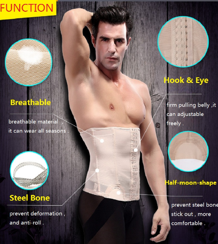 Men's Waist Shaper Belt Weight Loss Corset Men's Waist Shaper Belt Weight Loss Corset