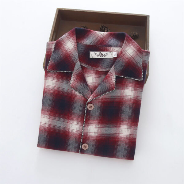 Men's Warm Cloth Flannel Pajama Suit Men's Warm Cloth Flannel Pajama Suit