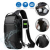 Men's Waterproof Oxford Multifunction Crossbody Bags Anti-theft Men's Waterproof Oxford Multifunction Crossbody Bags Anti-theft