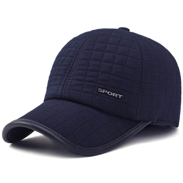 Men's Winter Ear Protection Thickened Warm Baseball Cap Men's Winter Ear Protection Thickened Warm Baseball Cap