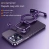 Metal Airbag Anti-fall Shell Phone Case Protective Shock Absorption
