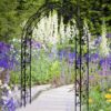 Metal Garden Arch Assemble Freely with 8 Styles Arbor Trellis Climbing Metal Garden Arch Assemble Freely with 8 Styles Arbor Trellis Climbing
