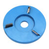 Meterk Six Teeth Power Wood Carving Disc Tool Milling Cutter for 16mm