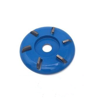 Meterk Six Teeth Power Wood Carving Disc Tool Milling Cutter for 16mm