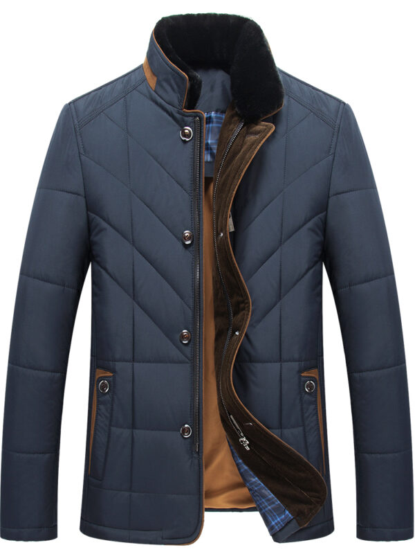 Middle-aged and Elderly Padded Jacket Father Winter Clothes Middle-aged and Elderly Padded Jacket Father Winter Clothes