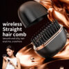 Mini Hair Straightening Comb Wireless Charging Portable Multifunctional Mini Hair Straightening Comb Wireless Charging Portable Multifunctional