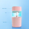 Mini Humidifier with LED Night Light Cool Mist USB Personal Desktop Mini Humidifier with LED Night Light Cool Mist USB Personal Desktop