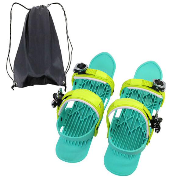 Mini Ski Skates Portable Short Skiboard Adjustable Shoes for Snow Mini Ski Skates Portable Short Skiboard Adjustable Shoes for Snow