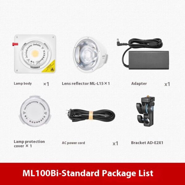ML100Bi Photography Fill Light High Power King