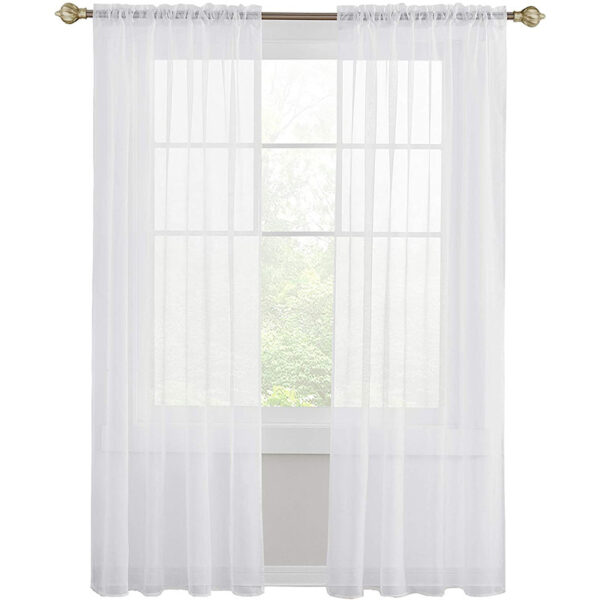 Modern Simple Thickened Solid Thin Window Gauze Modern Simple Thickened Solid Thin Window Gauze