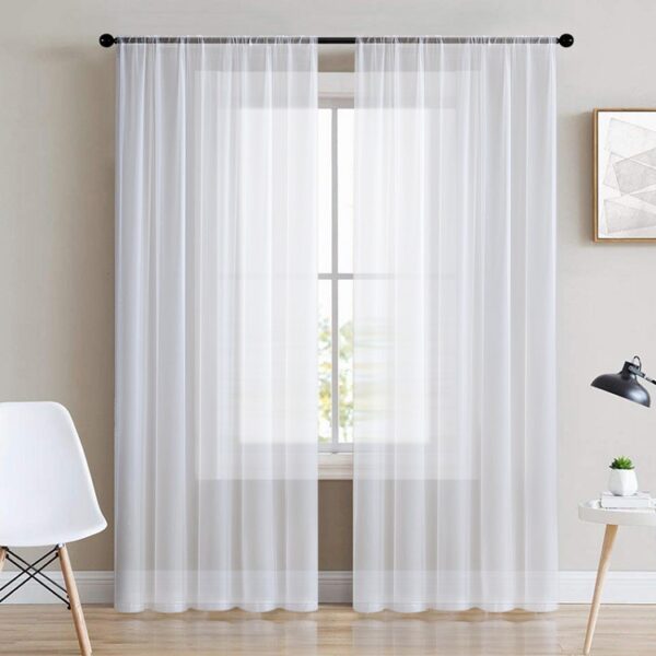 Modern Simple Thickened Solid Thin Window Gauze Modern Simple Thickened Solid Thin Window Gauze