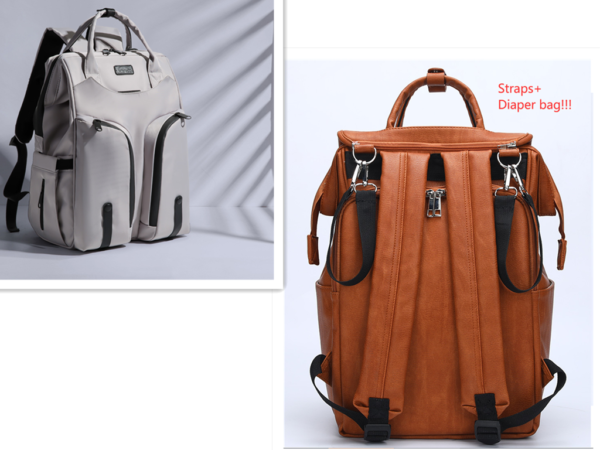 Mother and Baby Bag Back Milk Bag Mommy Bag Shoulders