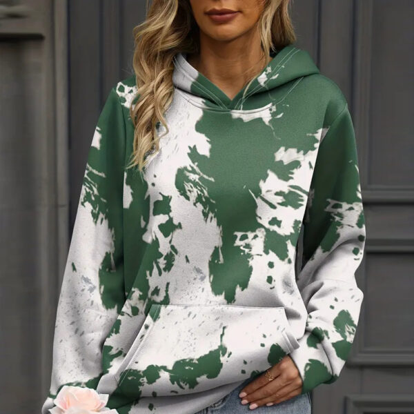 Multi-color Gradient Coloring 3D Printing Digital Hoodie