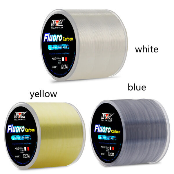 Multicolor Nylon Line Main Sub Fishing Spot