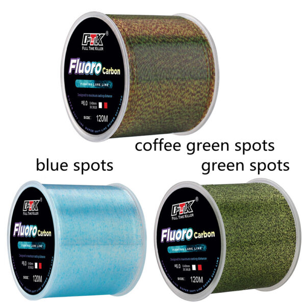 Multicolor Nylon Line Main Sub Fishing Spot