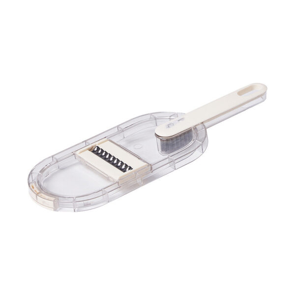 Multifunction Vegetable Cutter with Basket and Brush Portable Slicer