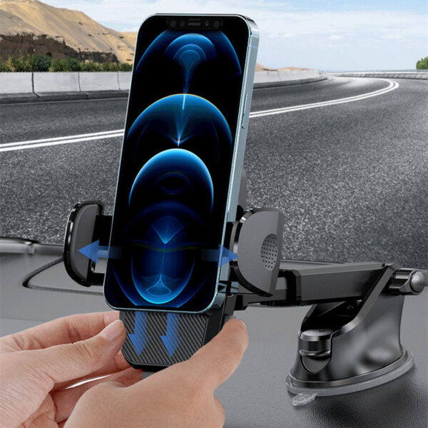 Multifunctional Car Phone Holder Windshield Gravity Sucker Mobile