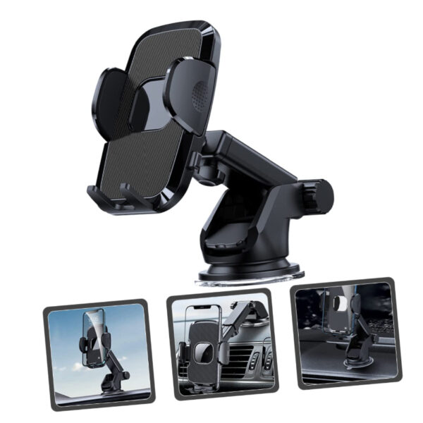 Multifunctional Car Phone Holder Windshield Gravity Sucker Mobile