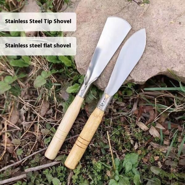 Multifunctional Gardening Flat Shovel Pointed Flower Planting Household