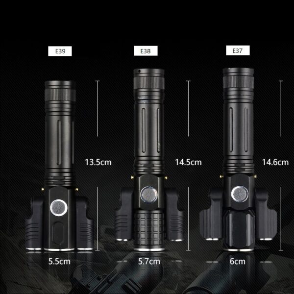 Multifunctional Glare Flashlight