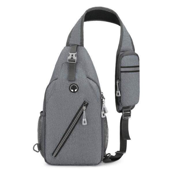 Multifunctional Men's Shoulder Crossbody Bag Male Hard-wearing Canvas